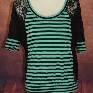 Daytrip lacy style top